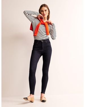 Boden High Rise Skinny Jeansindigo - Blue
