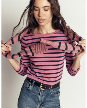Boden Olivia Long Sleeve Breton - Multicolour