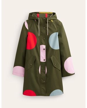 Boden Wells Waterproof Coat - Green