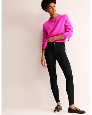 Boden High Rise Skinny Jeans - Black