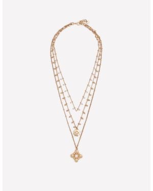 Boden Layering Necklace - White