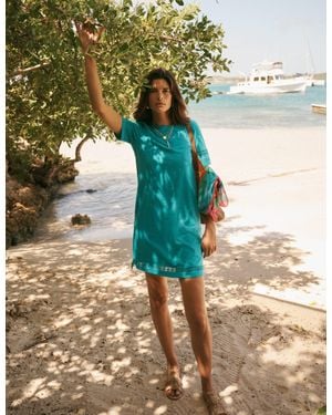 Boden Hattie Jersey T-Shirt Dress - Blue