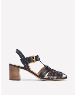 Boden Low Block Fisherman Sandals - Blue