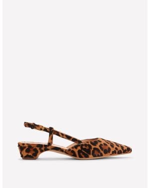 Boden Slingpumps Mit Mini-Blockabsatz - Braun