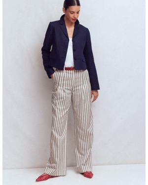 Boden Mayfair Tailored Pants - Brown