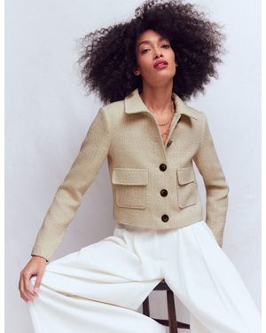 Boden Lisburn Patch Pocket Jacket - Natural