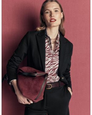 Boden Stamford Ponte Blazer - Black
