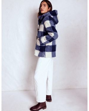 Boden Borg Duffle Coat - Blue