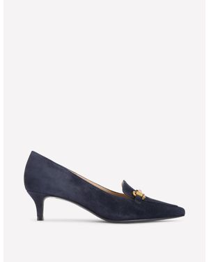Boden Iris Heel Snaffle Point Loafer - Blue