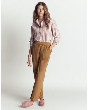 Boden Mid Rise Straight Leg Pants - Multicolor