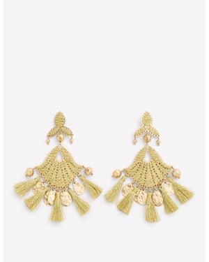 Boden Mega Motif Earrings - Metallic