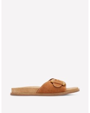 Boden Hardware Mule Sandal - Brown