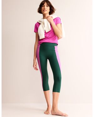 Boden Colour Block 7/8 leggings - Pink