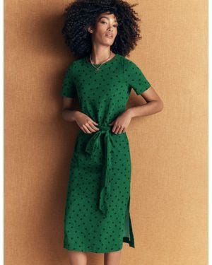 Boden T-Shirt Jersey Midi Dress - Green