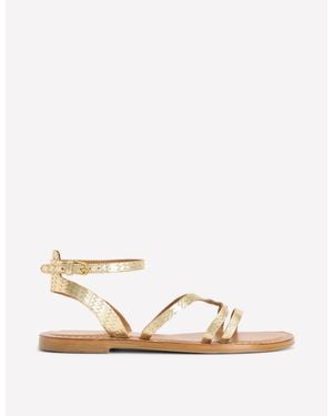 Boden Casual Flat Sandal - Natural