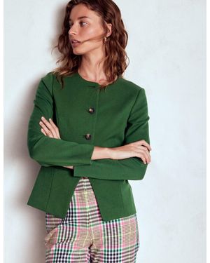Boden Hampstead Ponte Twill Blazer - Green