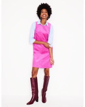 Boden Pia Cord Shift Dress - Pink