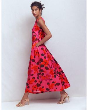 Boden Verity Maxi Skirt - Red
