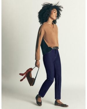 Boden High Rise Slim Jeans - Blue