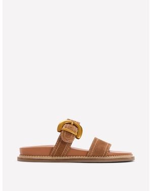 Boden Caryl Double Strap Sandals - Brown