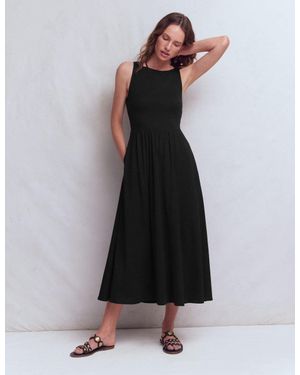 Boden Saoirse Smock Back Dress - Black