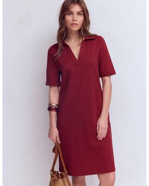 Boden Tilda Jersey T-Shirt Dress - Red