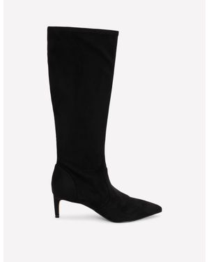 Boden Stretch-Stiefel Mit Kitten-Absatz - Schwarz