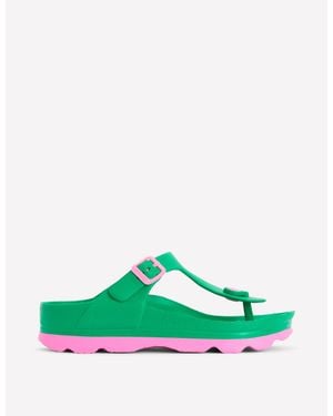 Boden Lyla Toe Post Sandals - Green