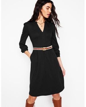 Boden Naomi Relaxed Jersey Dress - Black