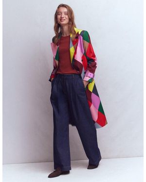 Boden Zweireihiger Trenchcoat - Mehrfarbig