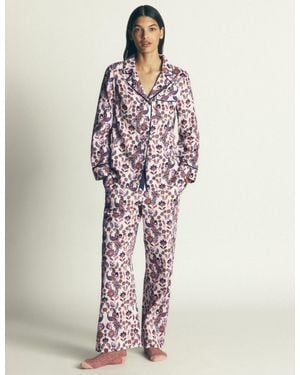 Boden Cotton Pyjama Trousers - Multicolour