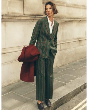 Boden Canonbury Tailored Trousers- And Check - Blue
