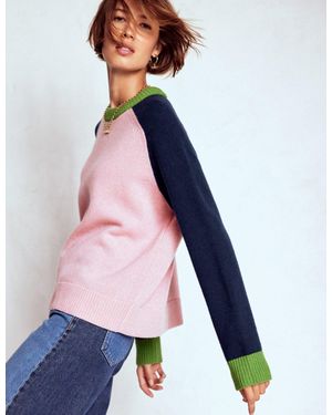 Boden Marion Merino Jumper - Blue