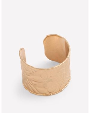 Boden Heart Stamp Cuff Bracelet - White