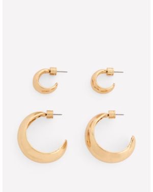 Boden Smooth Dome 2-Pack Earrings - Multicolour