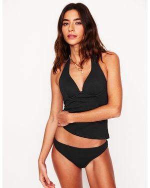 Boden Figurformendes Tankini-Oberteil - Schwarz