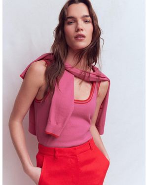 Boden Liz Knitted Tank - Pink