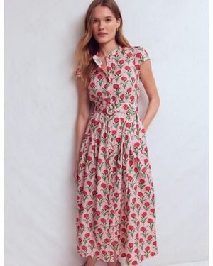 Boden Arabella Cotton Maxi Dress - Natural
