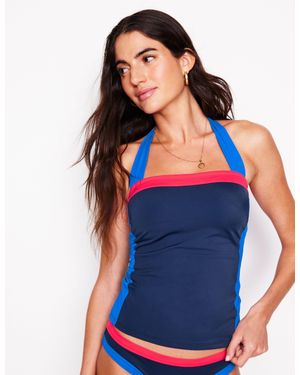 Boden Santorini Tankini Top - Blue