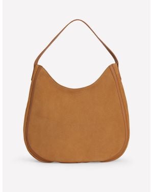 Boden Suede Hobo Bag - Blue