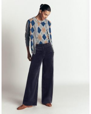 Boden Belgravia Cord Pants - Blue