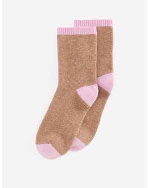 Boden Cashmere Socks - Pink
