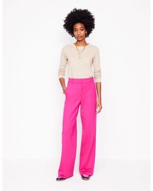 Boden Westbourne Ponte Pants - Pink