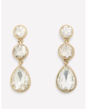 Boden Small Jewel Drop Earrings - Natural