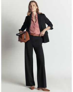 Boden Belgravia Ponte Pants - Black