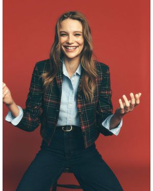 Boden Dartmouth Wool Blend Blazer - Green