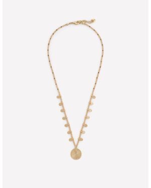 Boden Short Bead Strand Necklace - White