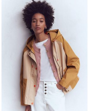 Boden Lightweight Rain Mac - Blue