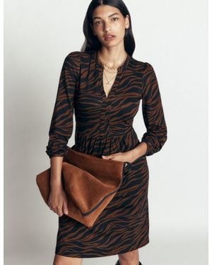 Boden Naomi Relaxed Jersey Dress - Black