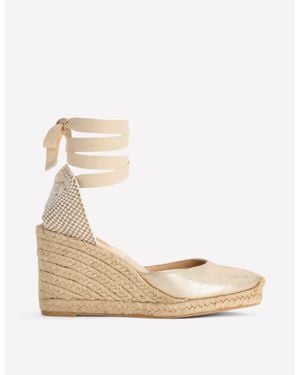 Boden Cassie High Wedge Espadrilles - Natural